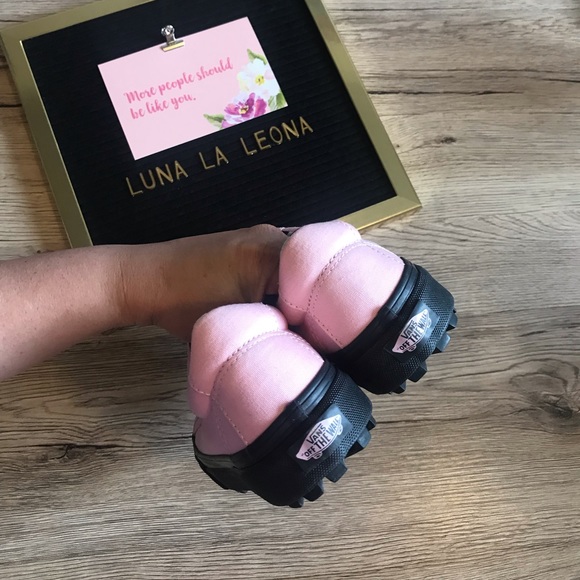 NWT VANS STYLE 29 LAZY OAF ALMOND BLOSSOM SHOES - Picture 5 of 6